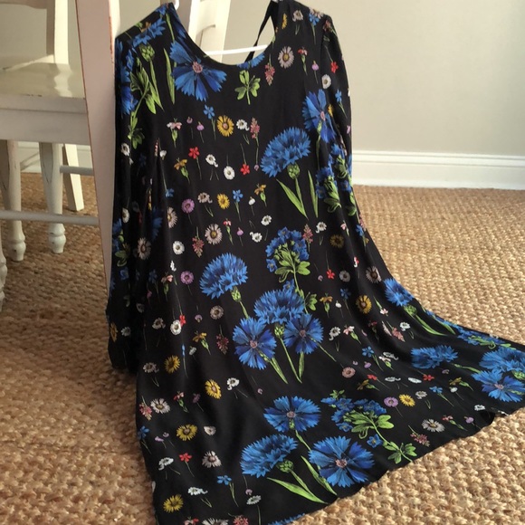 New with Tag: Anthropologie Lucinda Silk Tunic Dress. Size Medium - Picture 2 of 11
